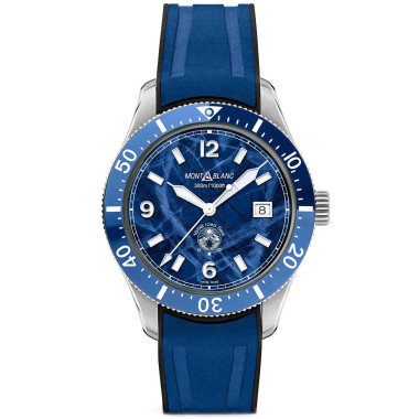 Herrenuhr, Automatik, Montblanc 1858 Iced Sea Automatic Date