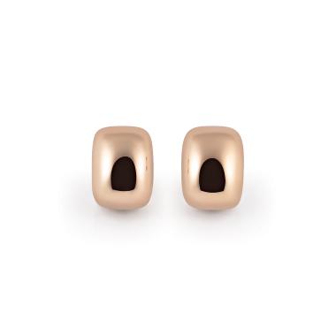 Ohrringe, Roségold, Al Coro La Piazza Ohrstecker