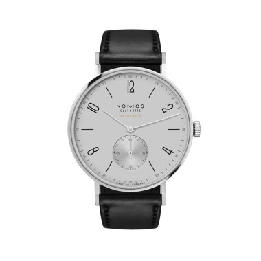 Automatik, Damen- und Herrenuhr, NOMOS Glashütte Tangente neomatik 39 platingrau