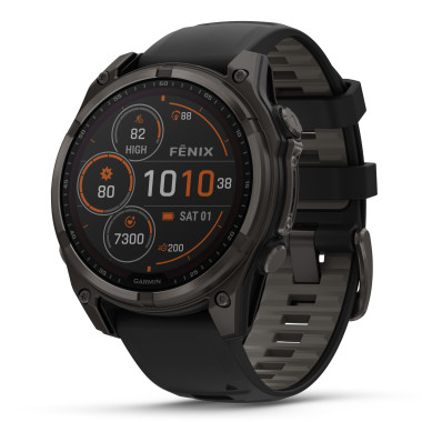Quarzwerk, Garmin fēnix® 8 – 47 mm, Solar, Sapphire
