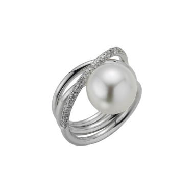         Weißgold, Ringe, Gellner Wave Ring