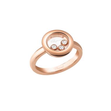 Ringe, Roségold, Chopard Happy Diamonds Ring
