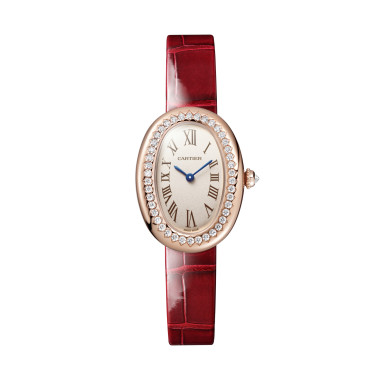         Damenuhr, Quarzwerk, Cartier Baignoire