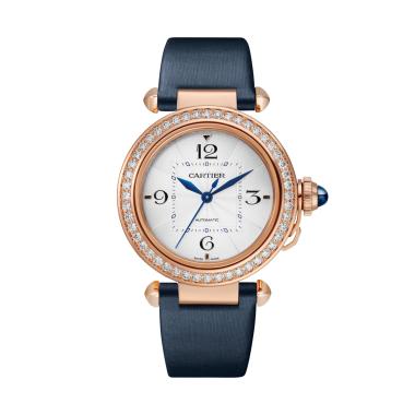 Damenuhr, Automatik, Cartier Pasha de Cartier