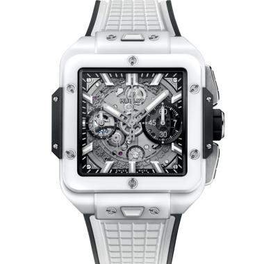 Unisex, Automatik, Hublot  Square Bang Unico White Ceramic 