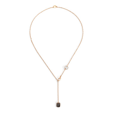         Roségold, Halsschmuck, Pomellato Sabbia Lariat Halskette