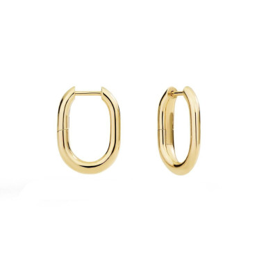         Gelbgold, Ohrringe, DoDo Creolen Essentials