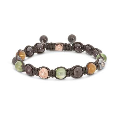 Armschmuck, Roségold, Shamballa Jewels Braided Armband