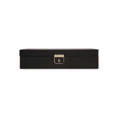         WOLF Palermo Medium Jewellery Box Black 