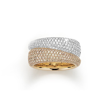         Roségold &amp; Weißgold, Ringe, Noor Exclusive Ring