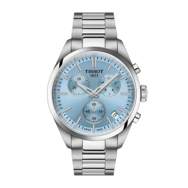 Damen- und Herrenuhr, Quarzwerk, Tissot PR 100 Chronograph