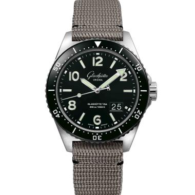 Herrenuhr, Automatik, Glashütte Original SeaQ Panoramadatum