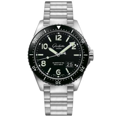 Herrenuhr, Automatik, Glashütte Original SeaQ Panoramadatum