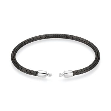 Armschmuck, PVD beschichtet, Jörg Heinz Classics Flex & Mesh Armband