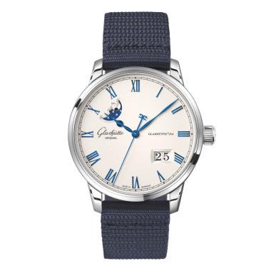 Unisex, Automatik, Glashütte Original Senator Excellence Panoramadatum Mondphase
