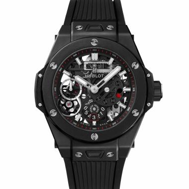 Herrenuhr, Handaufzug, Hublot Big Bang MECA-10 Black Magic 
