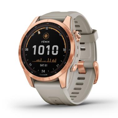 Unisex, Quarzwerk, Garmin fēnix® 7S Solar