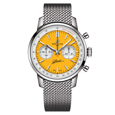        Damen- und Herrenuhr, Automatik, Breitling Top Time B01 Eddy Merckx