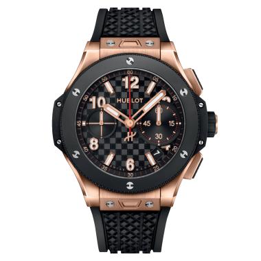 Herrenuhr, Automatik, Hublot Big Bang 20th Anniversary King Gold Ceramic 