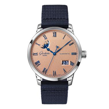 Unisex, Automatik, Glashütte Original Senator Excellence Panoramadatum Mondphase