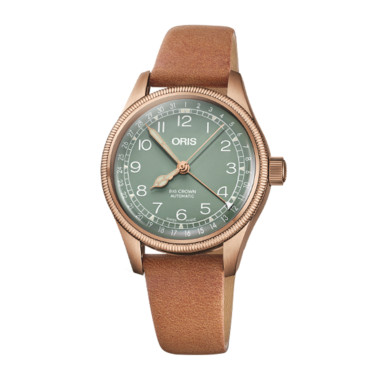 Automatik, Damenuhr, ORIS Big Crown Bronze Pointer Date