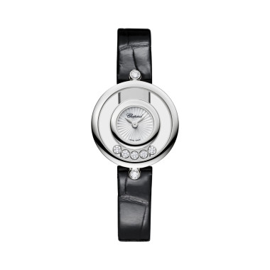 Damenuhr, Quarzwerk, Chopard Happy Diamonds Icons