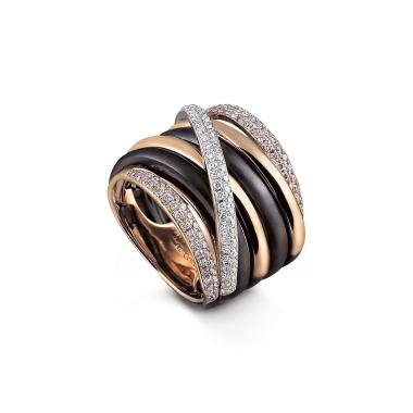 Ringe, Stahl, Al Coro Neraviglia Serenata Ring