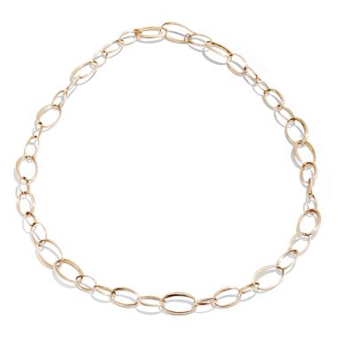 Halsschmuck, Roségold, Pomellato Kette Gold Kollektion