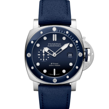         Herrenuhr, Automatik, Panerai Submersible QuarantaQuattro ESteel™ Blu Profondo