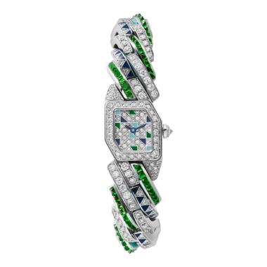 Damenuhr, Quarzwerk, Cartier Maillon de Cartier
