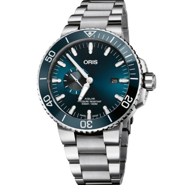 Automatik, Herrenuhr, ORIS Aquis Small Second, Date