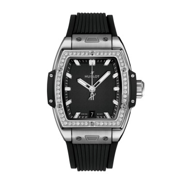 Automatik, Damen- und Herrenuhr, Hublot Spirit of Big Bang Titanium Diamonds 39mm