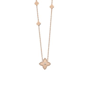 Halsschmuck, Roségold, Al Coro Palladio Collier