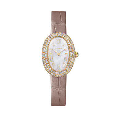         Damenuhr, Quarzwerk, Cartier Baignoire