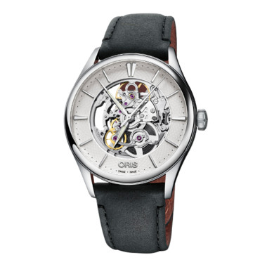         Damen- und Herrenuhr, Automatik, ORIS Artelier Skeleton