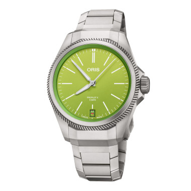 Automatik, Damen- und Herrenuhr, ORIS ProPilot X Kermit Edition