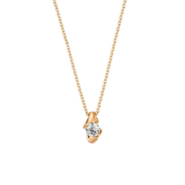         Roségold, Halsschmuck, Schaffrath CALLA Collier