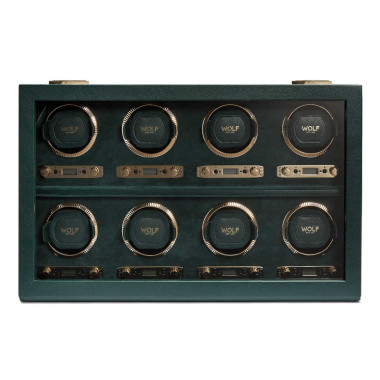         WOLF British Racing 8 Piece Watch Winder 