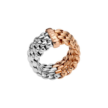         Roségold &amp; Weißgold, Ringe, FOPE Essentials Flex'it Ring