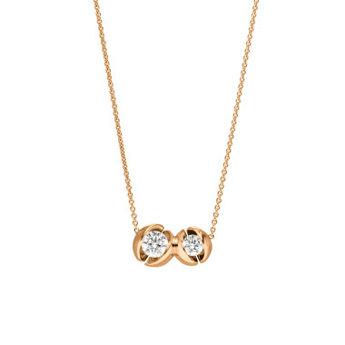         Roségold, Halsschmuck, Schaffrath CALLA Collier