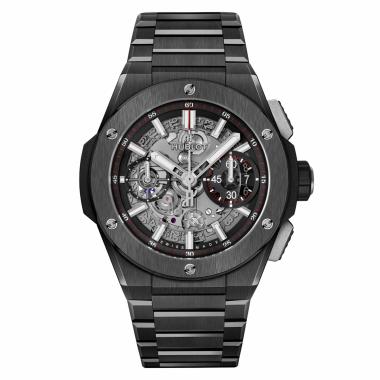 Automatik, Herrenuhr, Hublot Integrated Black Magic 