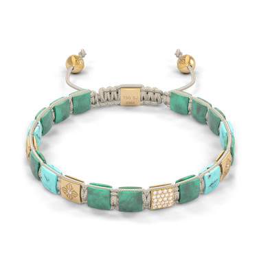         Gelbgold, Armschmuck, Shamballa Jewels Lock Armband