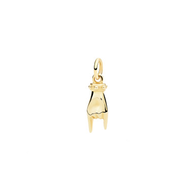         Gelbgold, Halsschmuck, DoDo Anhänger Hand