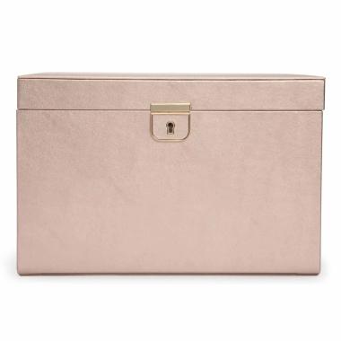 WOLF Palermo Large Jewelry Box Rose Gold