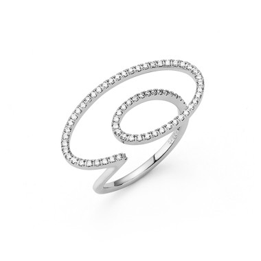         Weißgold, Ringe, Noor Creative Ring