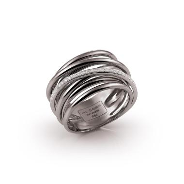 Ringe, Weißgold, Al Coro Serenata Ring
