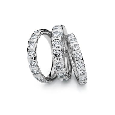 Ringe, Platin, Henrich & Denzel Manon Memoireringe 