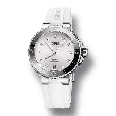 Unisex, Automatik, ORIS Aquis Date Diamonds