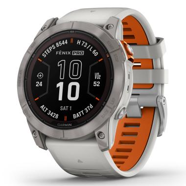 Herrenuhr, Quarzwerk, Garmin fēnix® 7S Pro – Sapphire Solar Edition 51mm