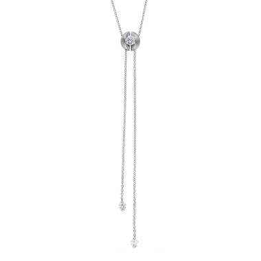         Weißgold, Halsschmuck, Schaffrath CALLA Collier